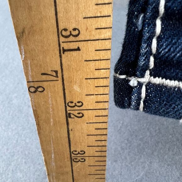 Miss Me Women's Jeans Size 26x33 Mid Rise Easy Boot Faux Pocket Biker Bling - Picture 6 of 16